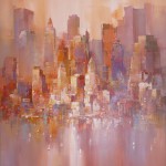 New York. Acrylic on canvas. 100x100cm. 1950E