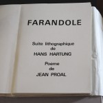 Farandole. Livre-recueil de 15 lithographies originales. 4/75 – 7500 €